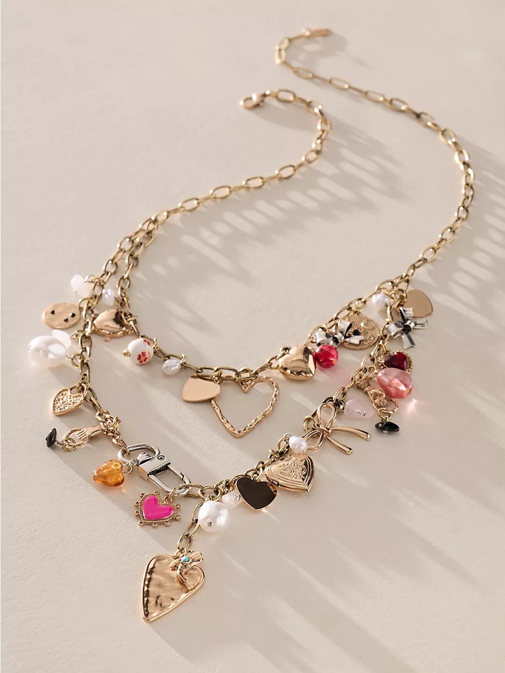NWT FREE PEOPLE Maxamillion Charm Necklace |  Fool In Love MSRP $48